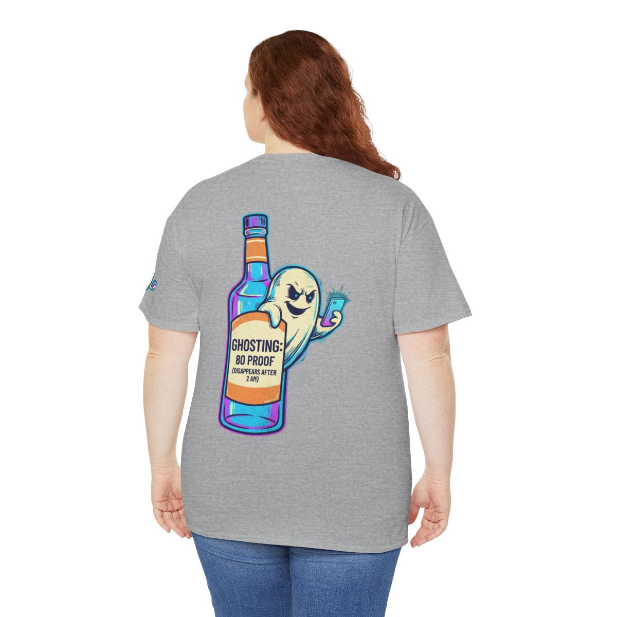 Color: Sport Grey | Ghosting Premium Graphic Tee