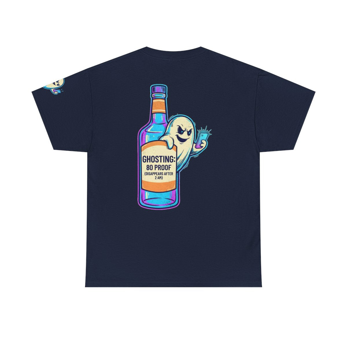 Color: Navy | Ghosting Premium Graphic Tee
