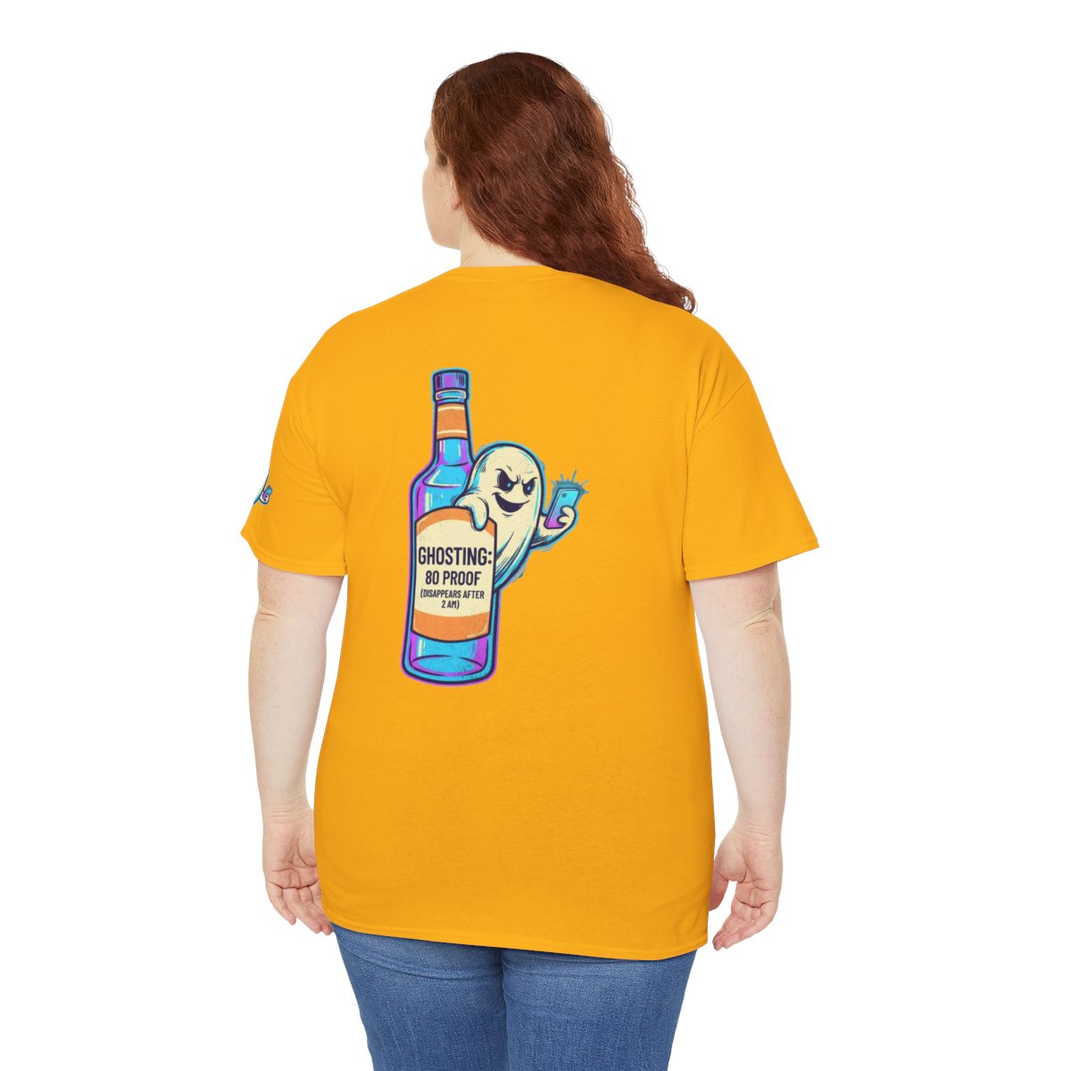 Color: Gold | Ghosting Premium Graphic Tee