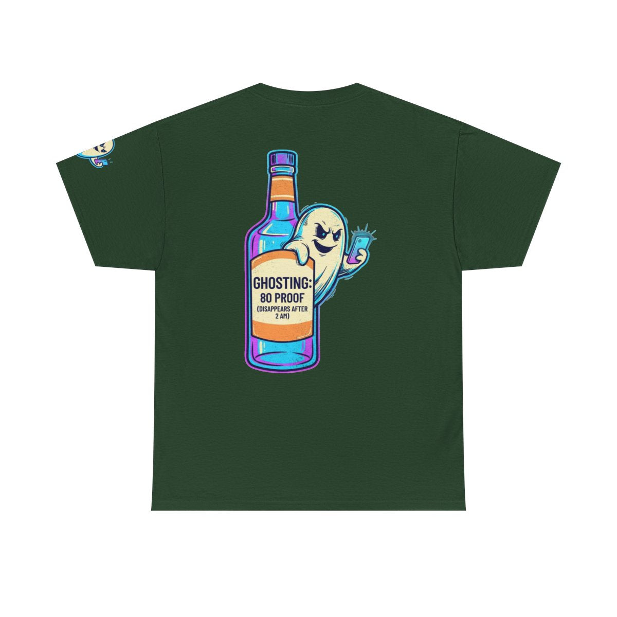Color: Forest Green | Ghosting Premium Graphic Tee