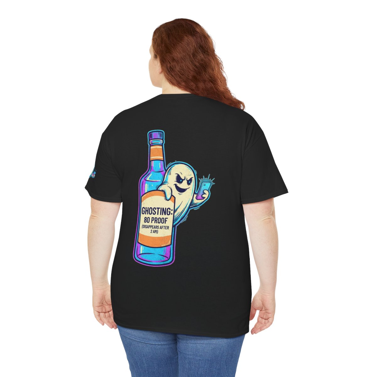 Color: Black | Ghosting Premium Graphic Tee
