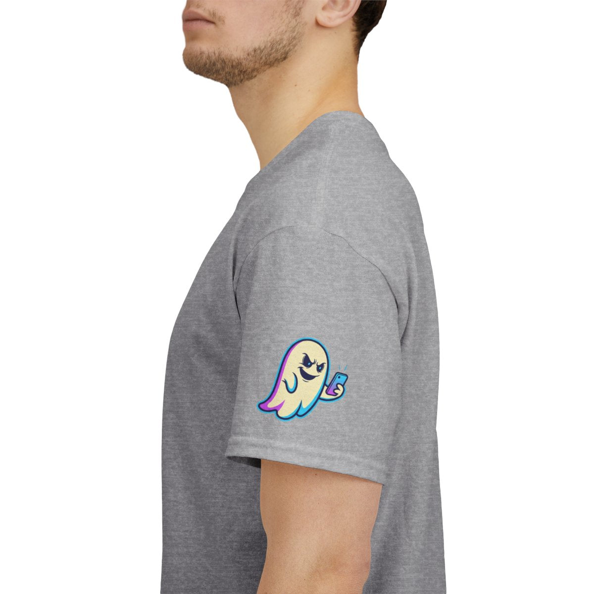 Color: Sport Grey | Ghosting Premium Graphic Tee