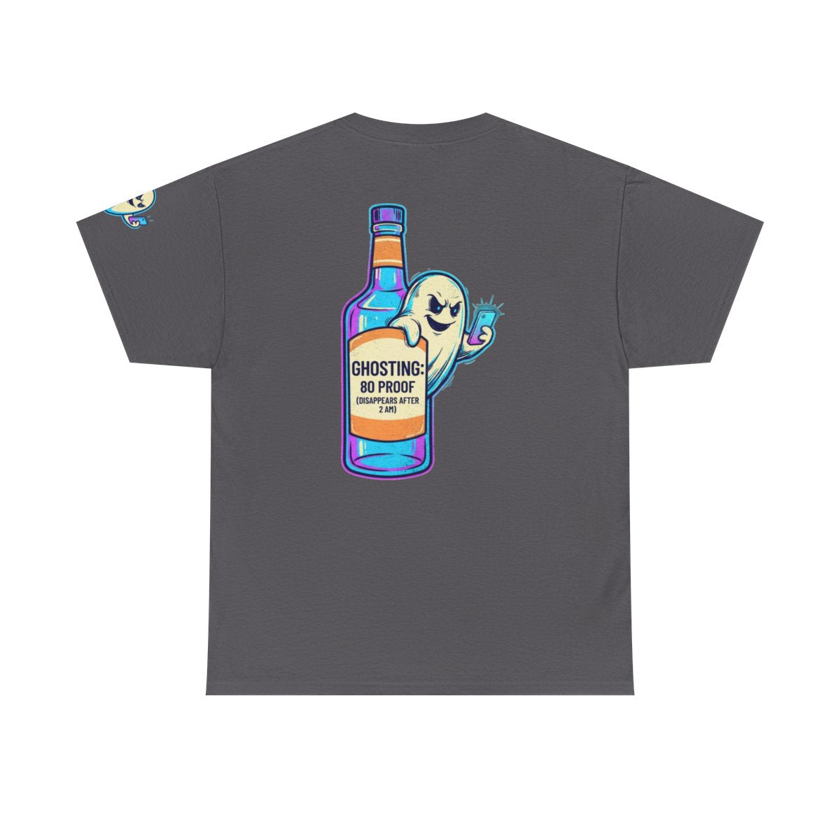 Color: Charcoal | Ghosting Premium Graphic Tee