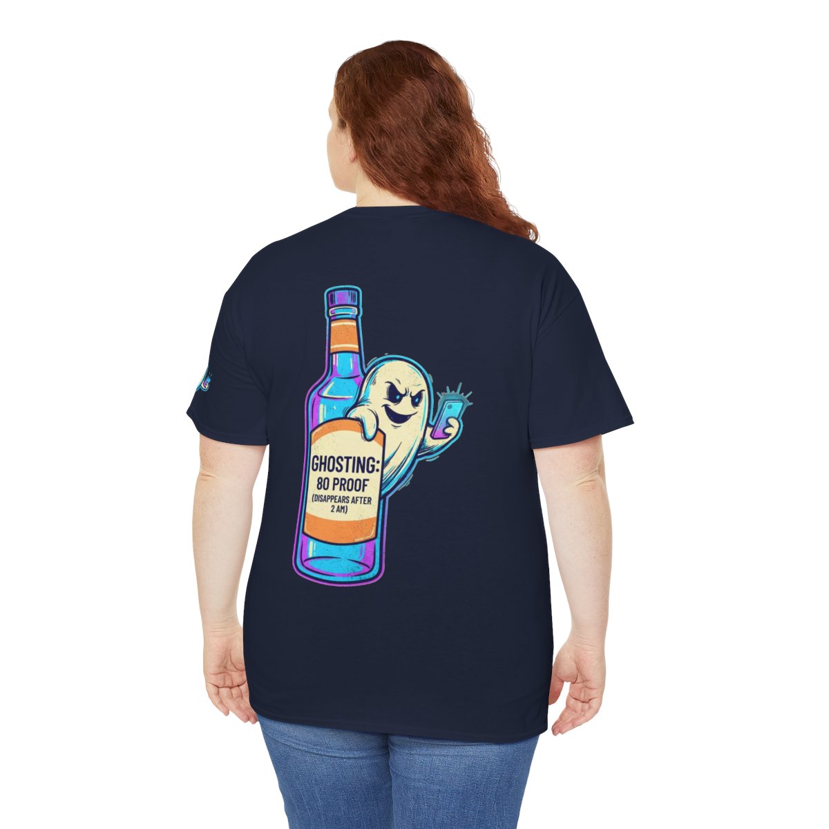 Color: Navy | Ghosting Premium Graphic Tee