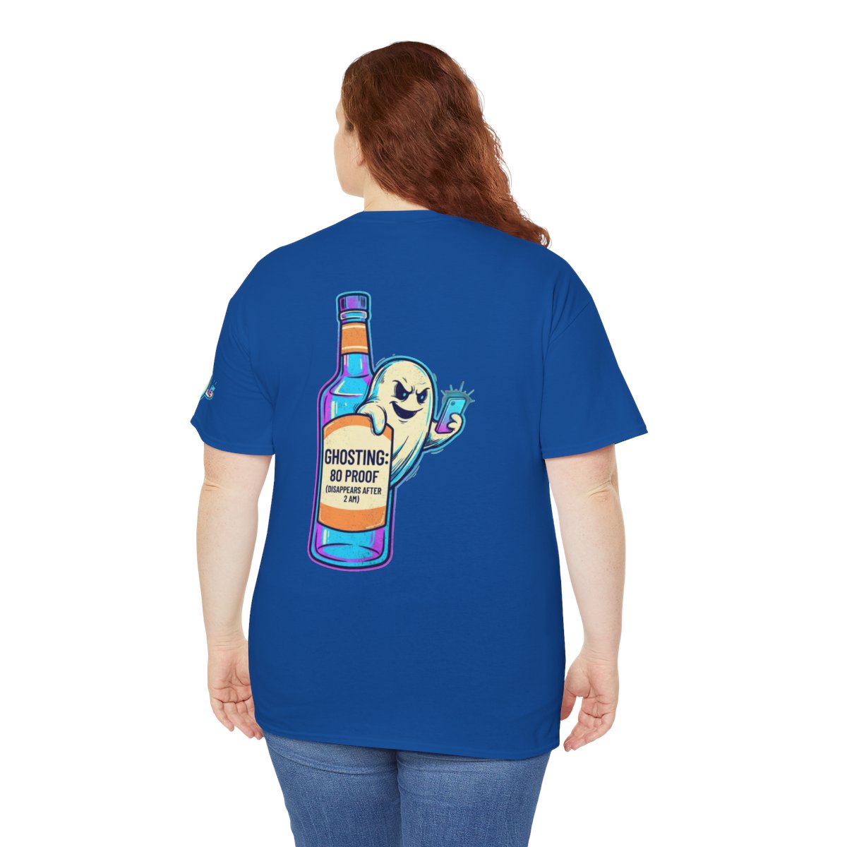 Color: Royal | Ghosting Premium Graphic Tee