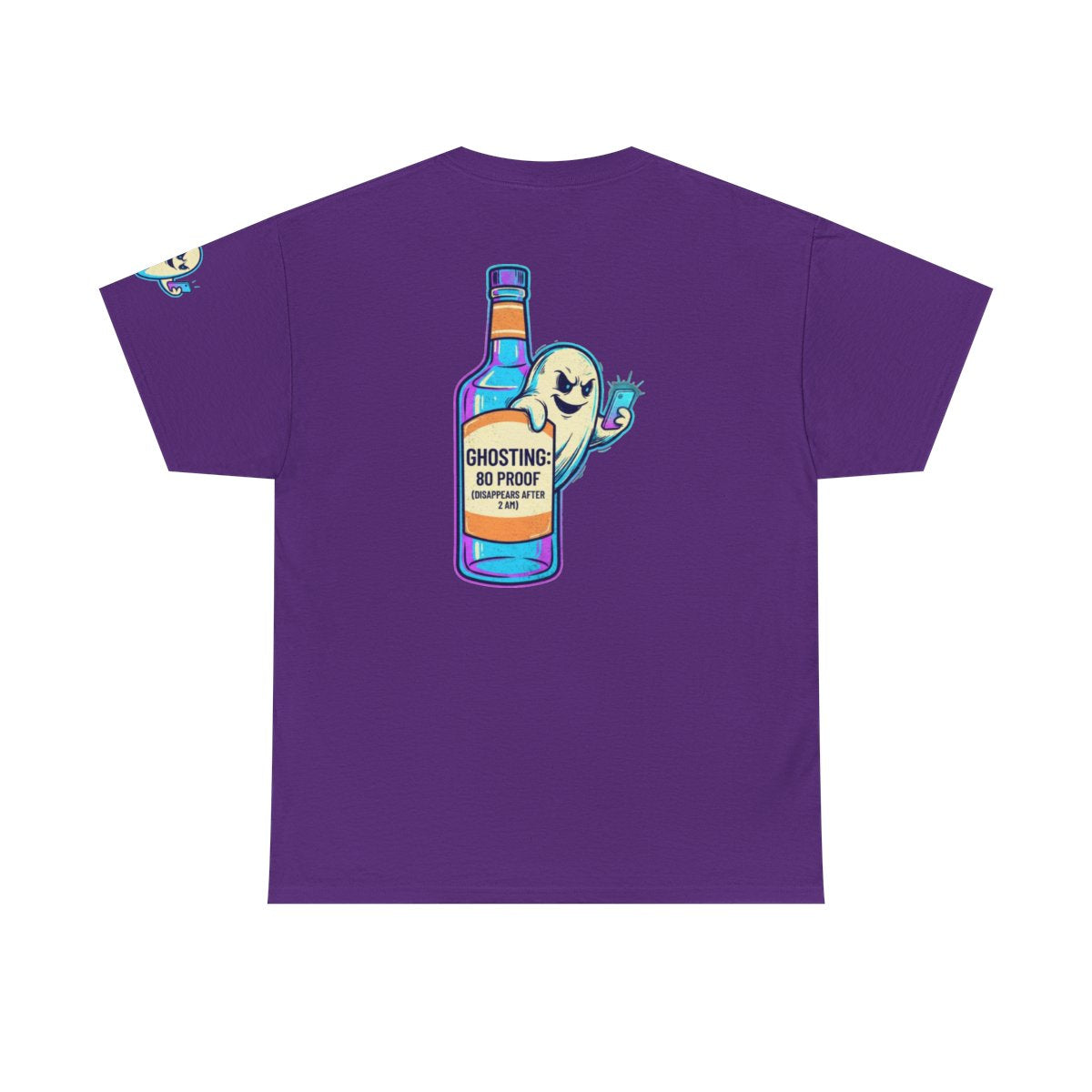 Color: Purple | Ghosting Premium Graphic Tee