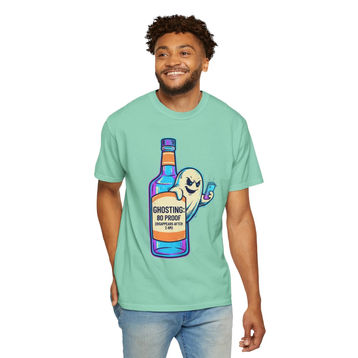 Color: Island Reef | Ghosting Unisex Garment-Dyed Tee