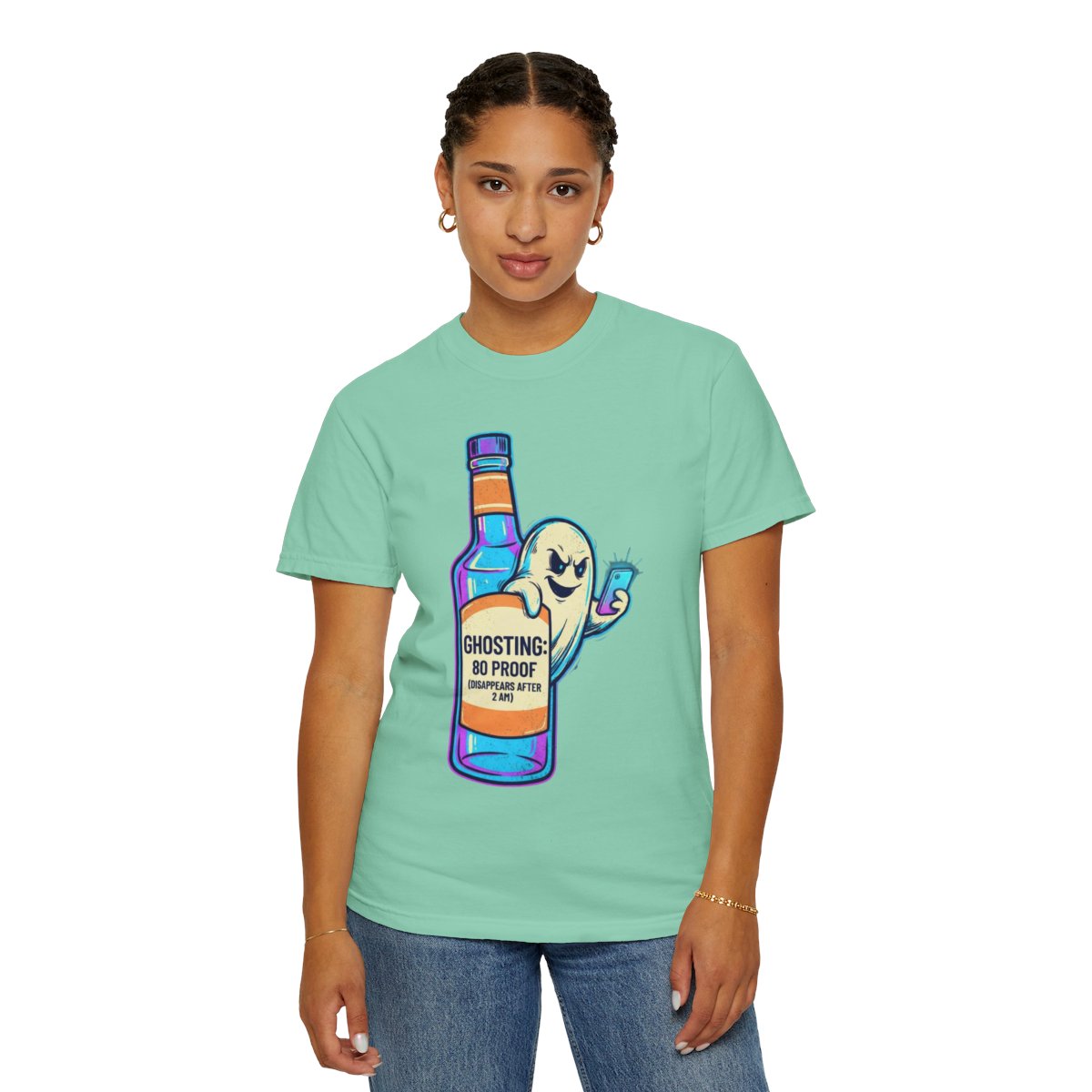 Color: Island Reef | Ghosting Unisex Garment-Dyed Tee