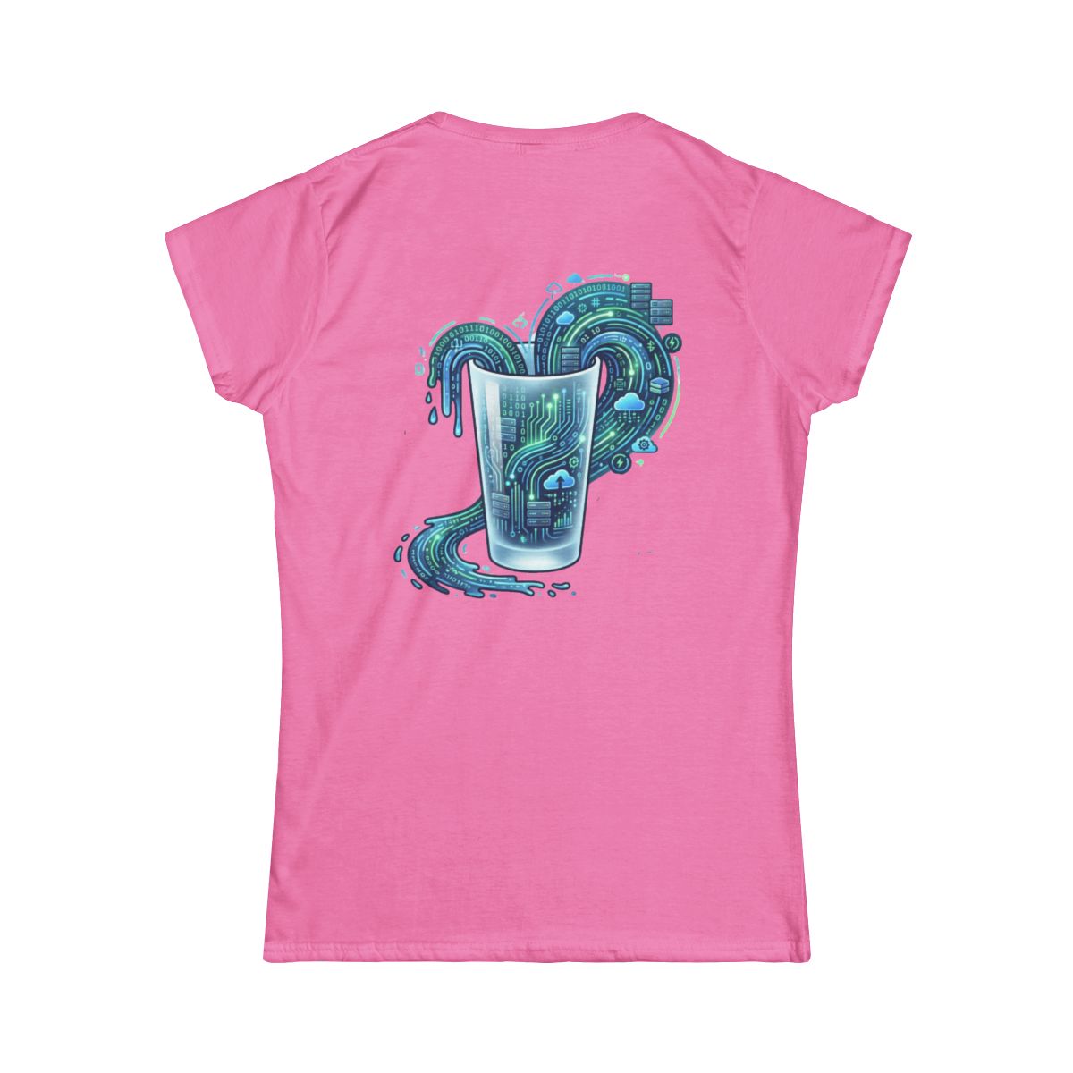 Color: Azalea | Glass of Data Women's Tee
