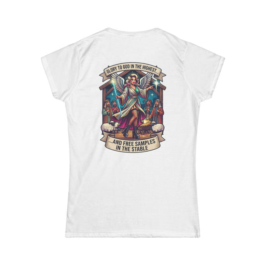 Color: White | Glory to God Samples In The Stable Women's Tee