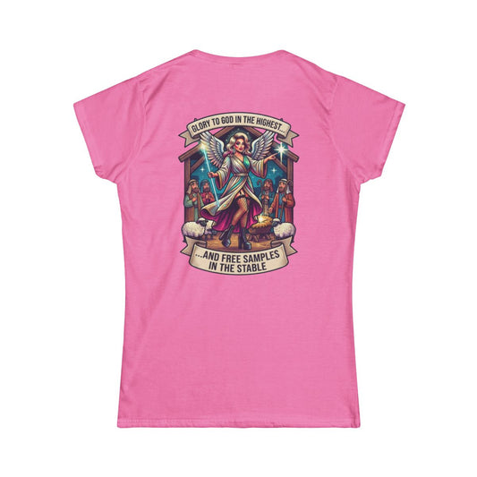 Color: Azalea | Glory to God Samples In The Stable Women's Tee