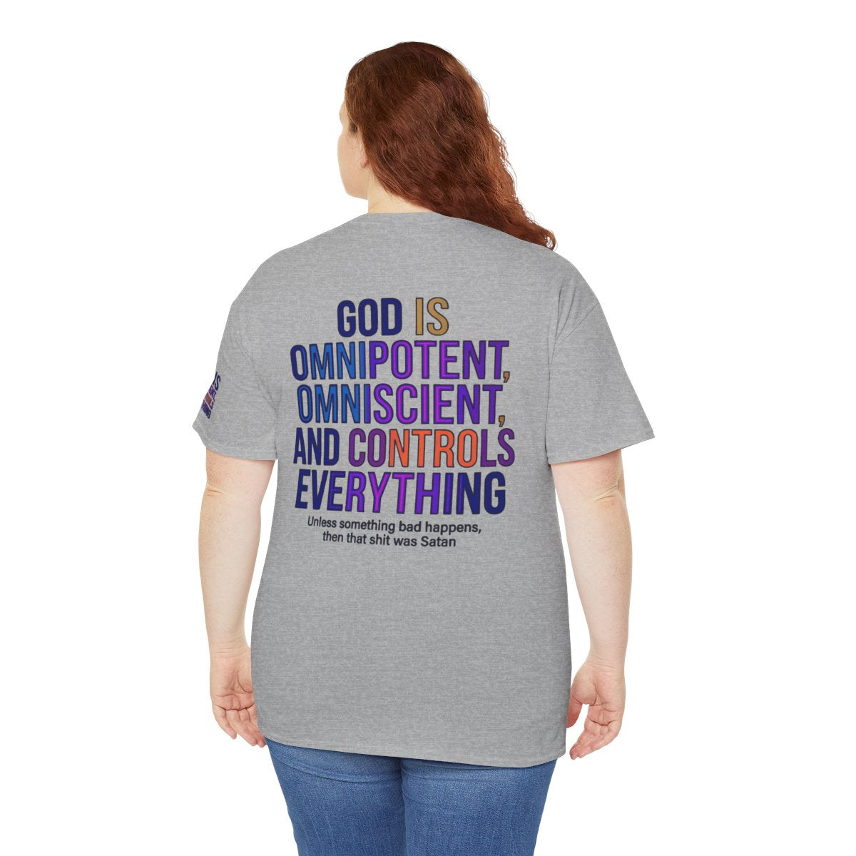 Color: Sport Grey | God Controls Everything Premium Graphic Tee