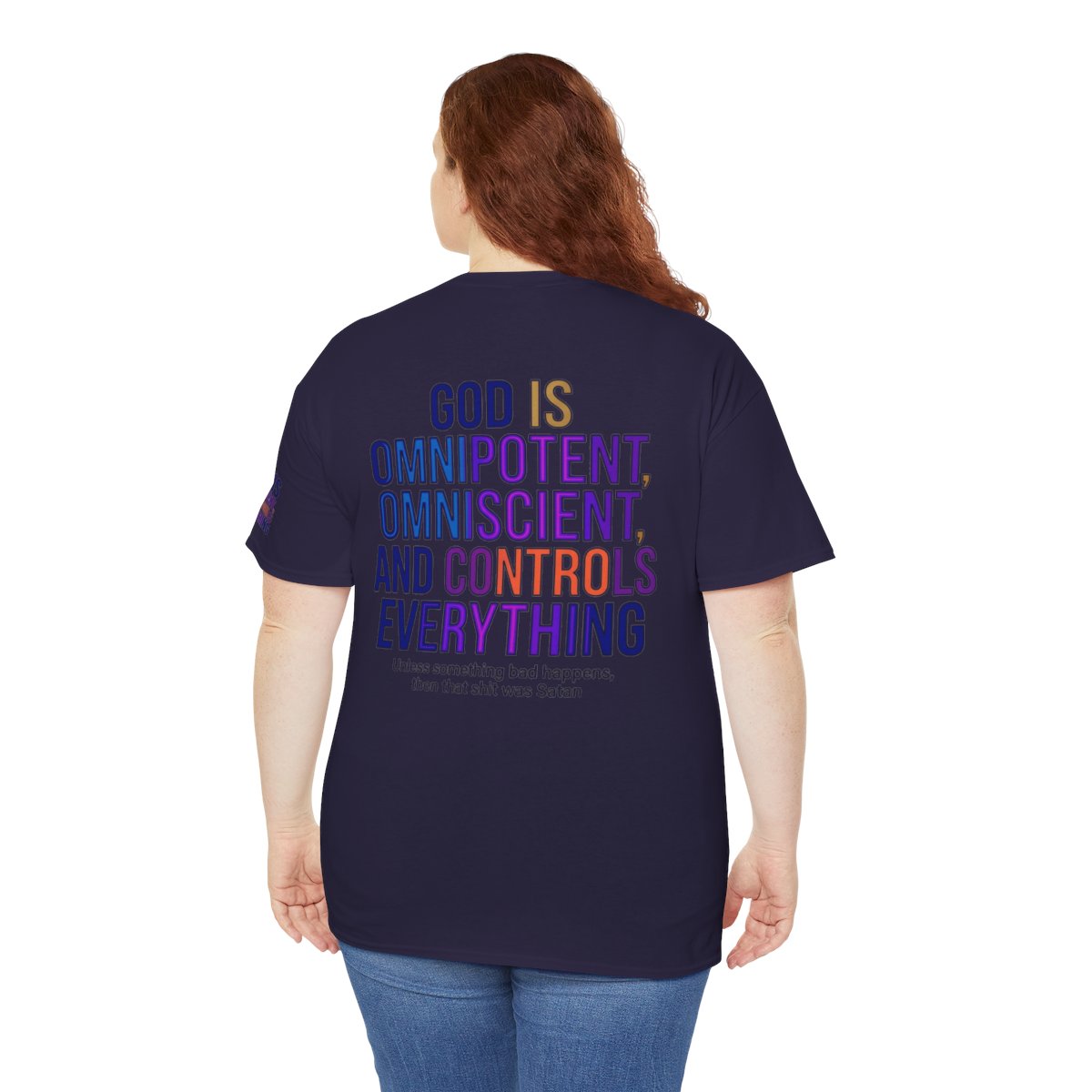 Color: Blackberry | God Controls Everything Premium Graphic Tee