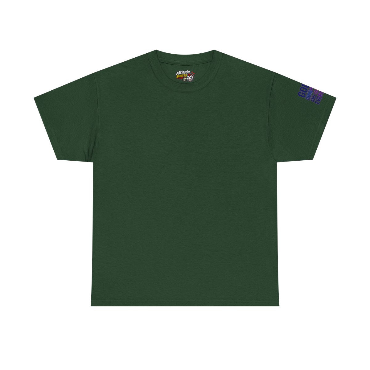 Color: Forest Green | God Controls Everything Premium Graphic Tee