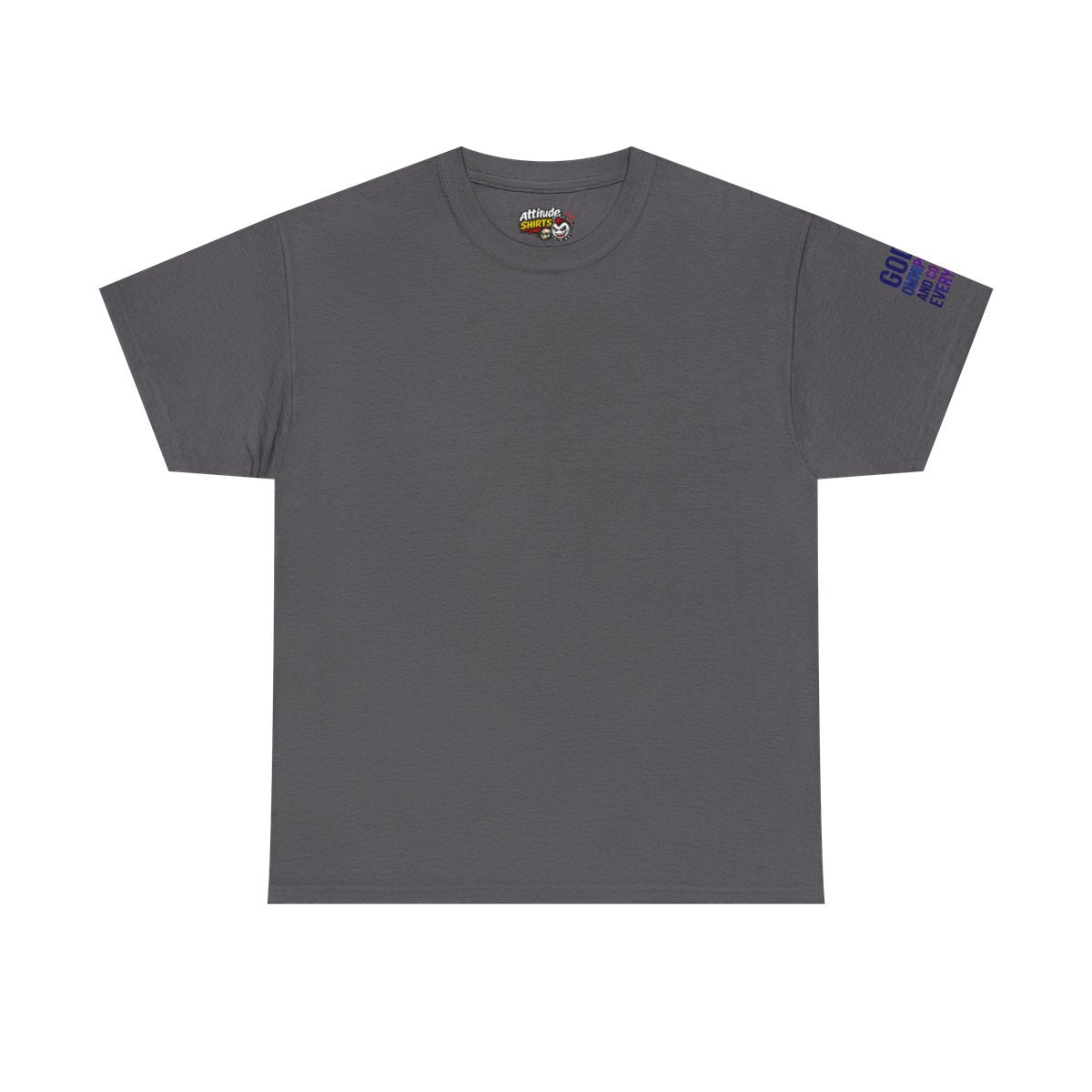 Color: Charcoal | God Controls Everything Premium Graphic Tee