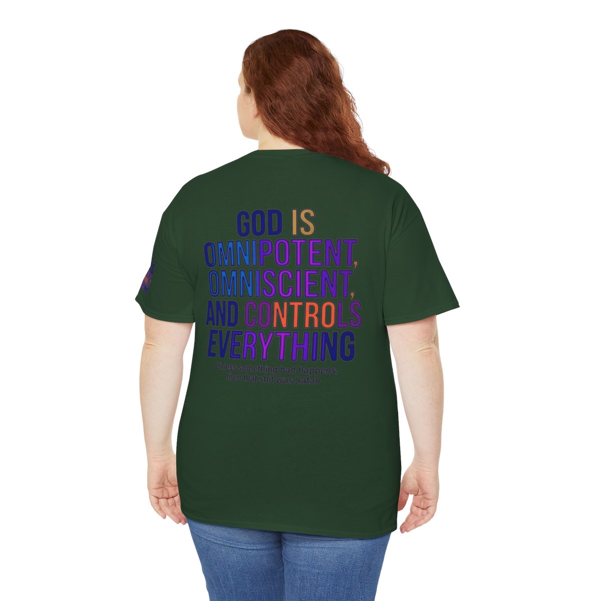 Color: Forest Green | God Controls Everything Premium Graphic Tee