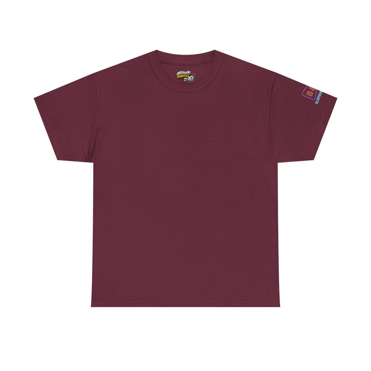 Color: Maroon | Good Book Series Blasphemy & Chill Premium Graphic Tee