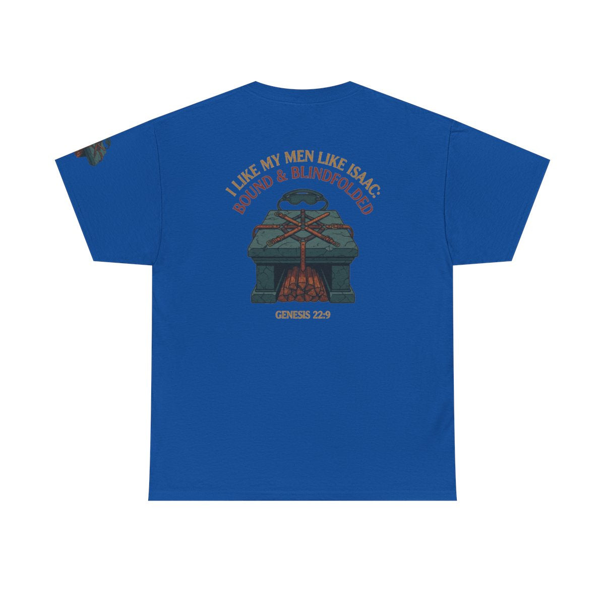 Color: Royal | Good Book Series Bound & Blindfolded Premium Graphic Tee