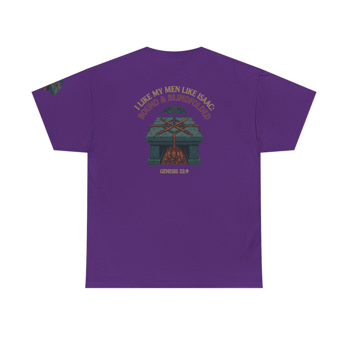 Color: Purple | Good Book Series Bound & Blindfolded Premium Graphic Tee