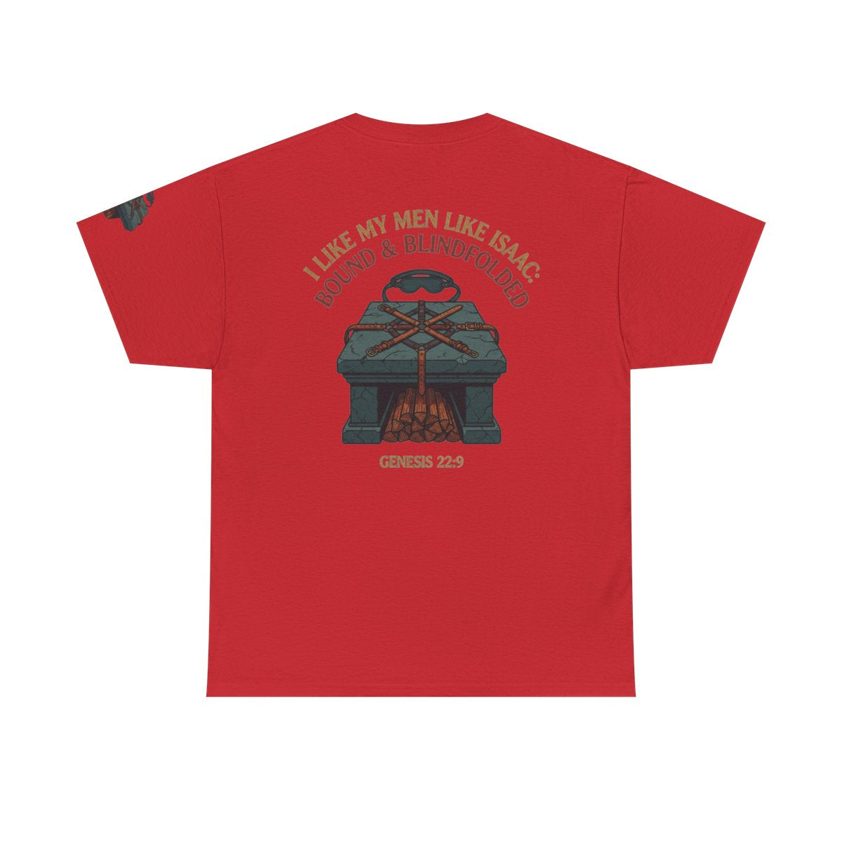 Color: Red | Good Book Series Bound & Blindfolded Premium Graphic Tee