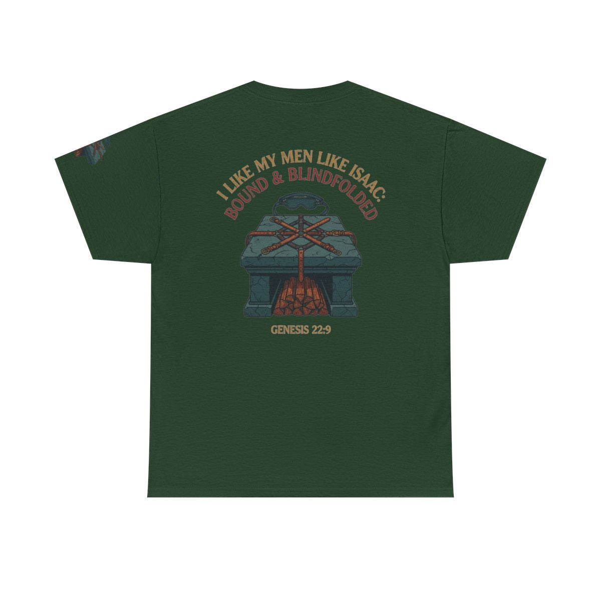 Color: Forest Green | Good Book Series Bound & Blindfolded Premium Graphic Tee