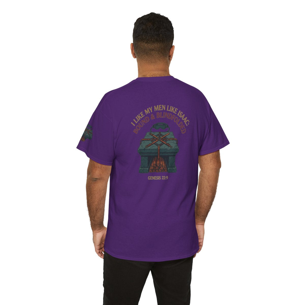 Color: Purple | Good Book Series Bound & Blindfolded Premium Graphic Tee