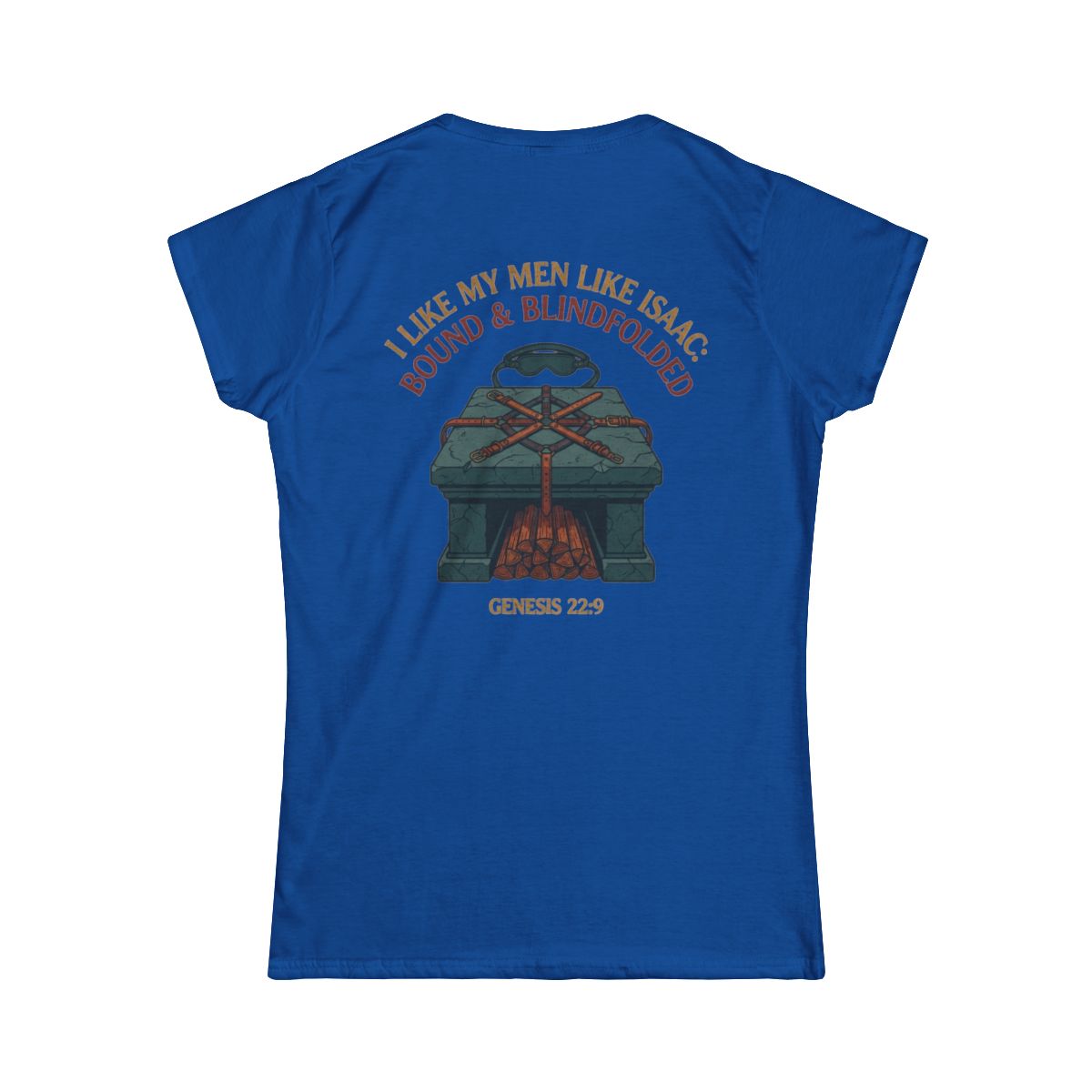 Color: Royal | Good Book Series Bound & Blindfolded Women's Tee