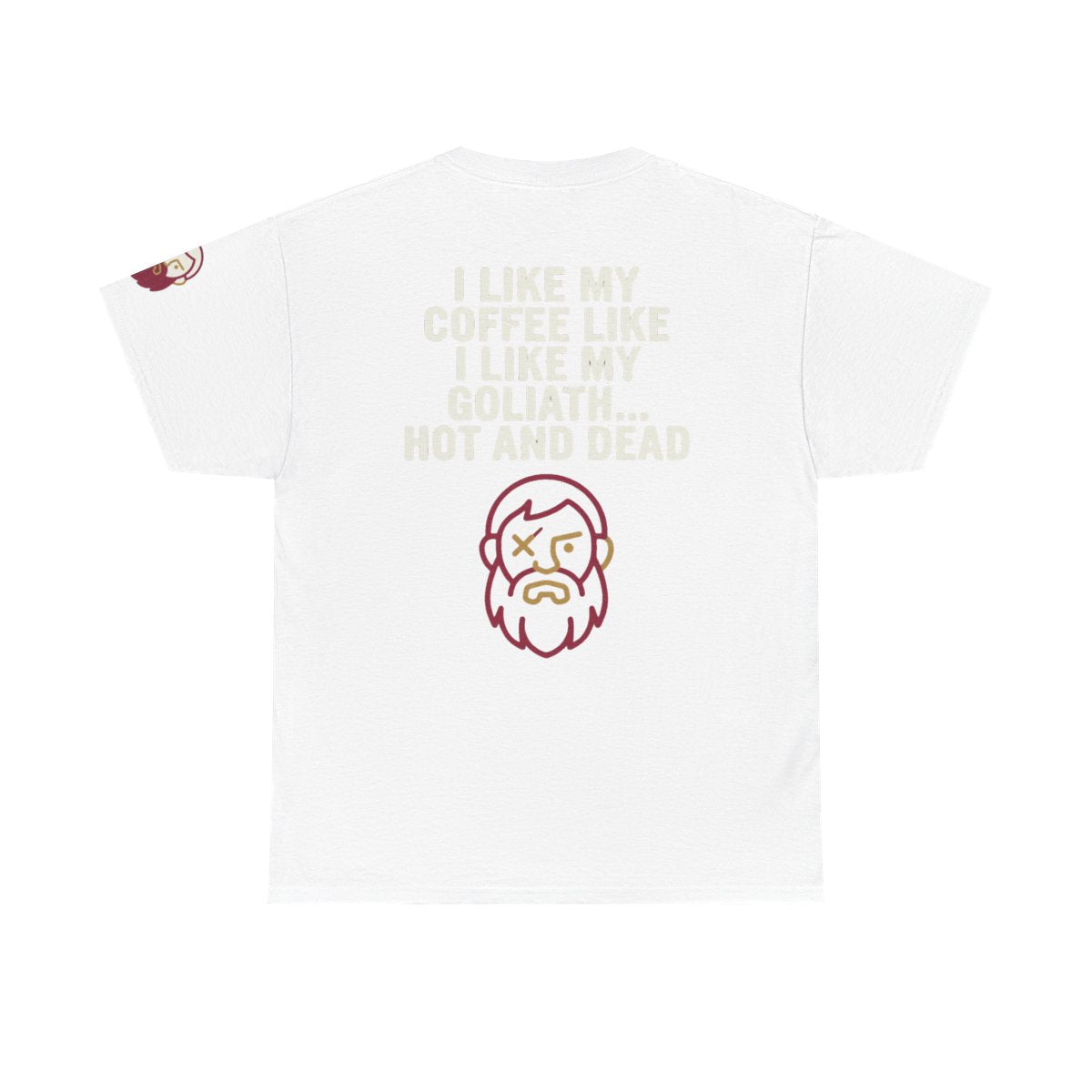 Color: White | Good Book Series Coffee Hot and Dead Premium Graphic Tee