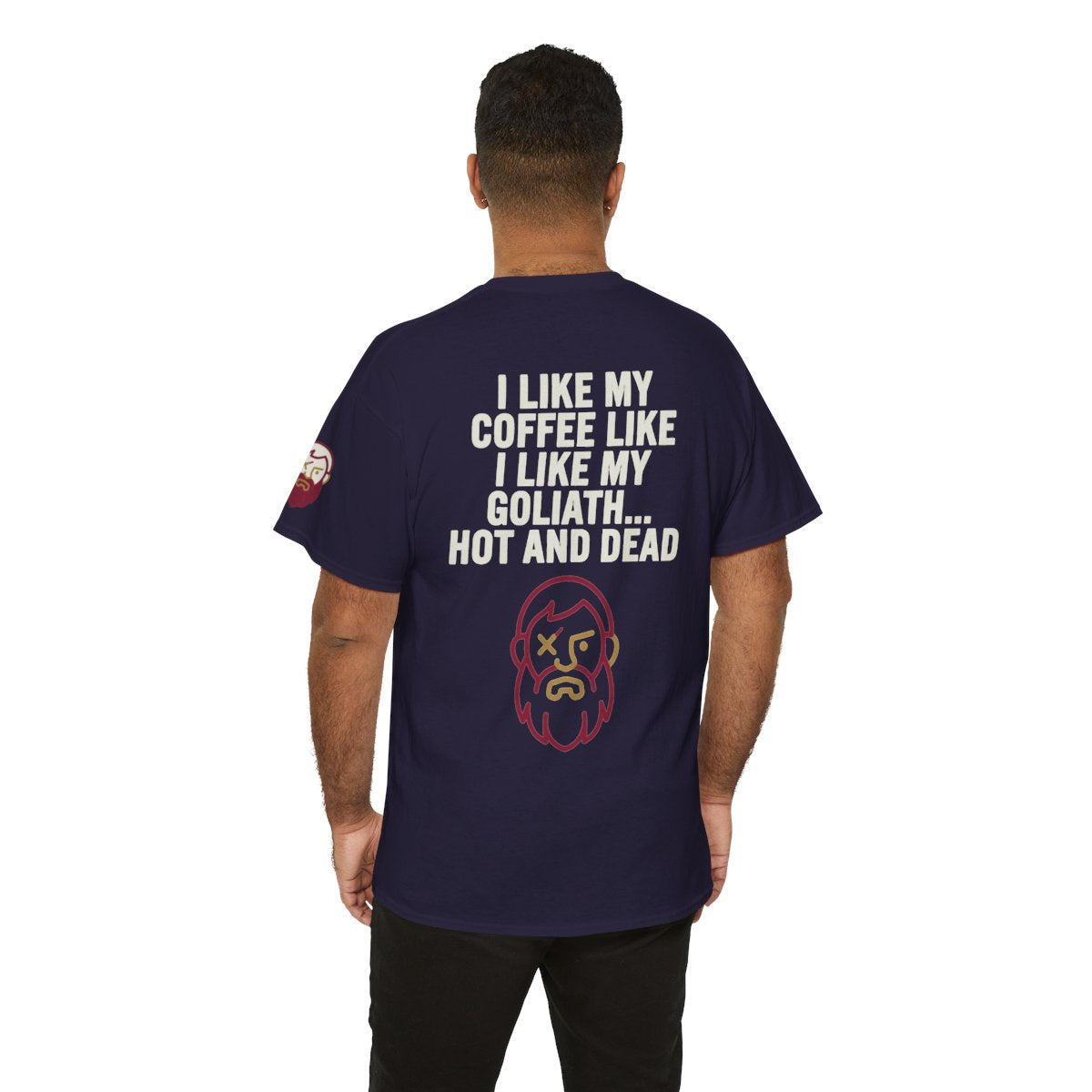 Color: Blackberry | Good Book Series Coffee Hot and Dead Premium Graphic Tee
