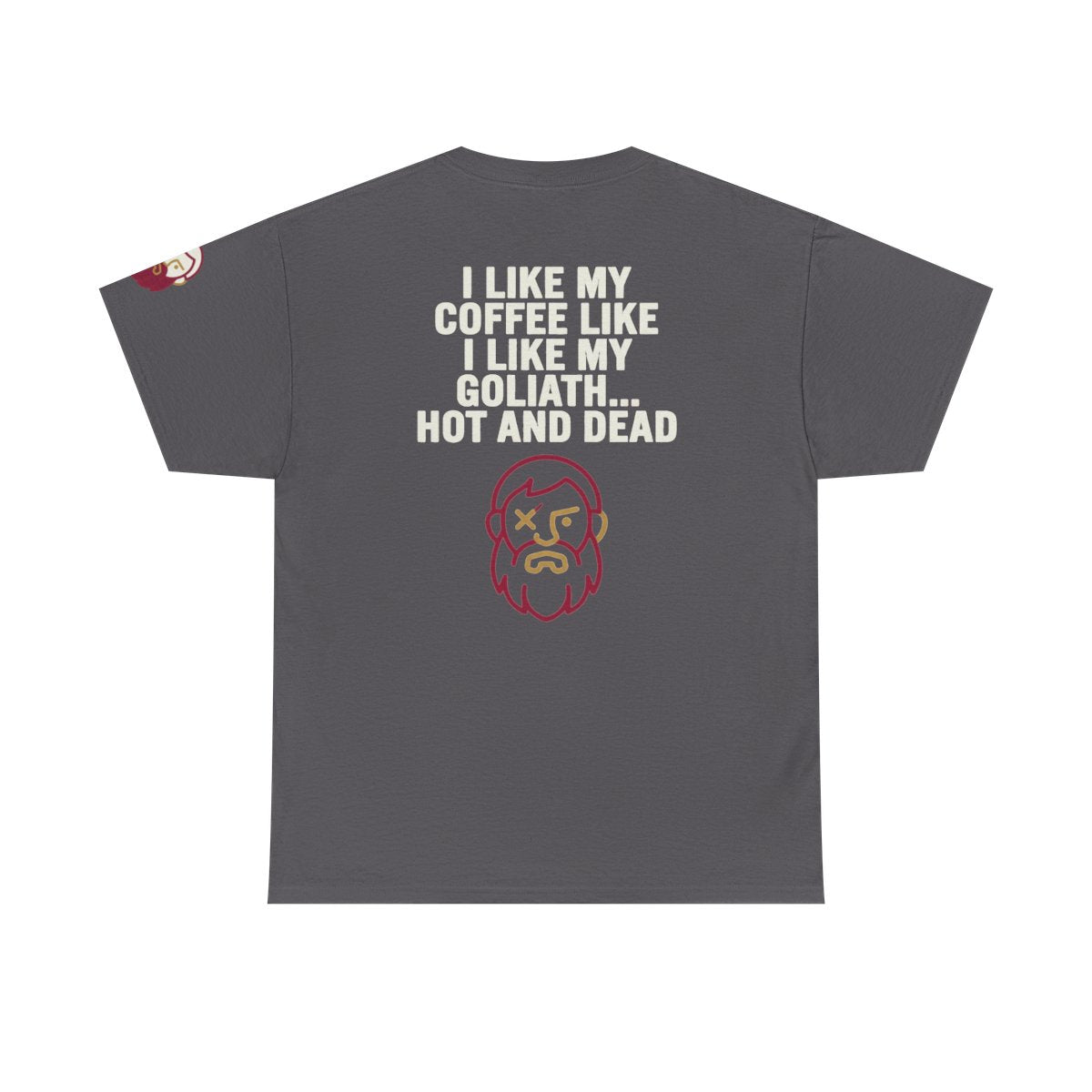 Color: Charcoal | Good Book Series Coffee Hot and Dead Premium Graphic Tee
