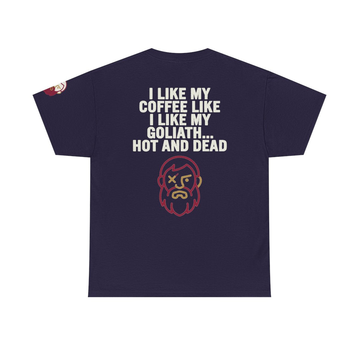 Color: Blackberry | Good Book Series Coffee Hot and Dead Premium Graphic Tee