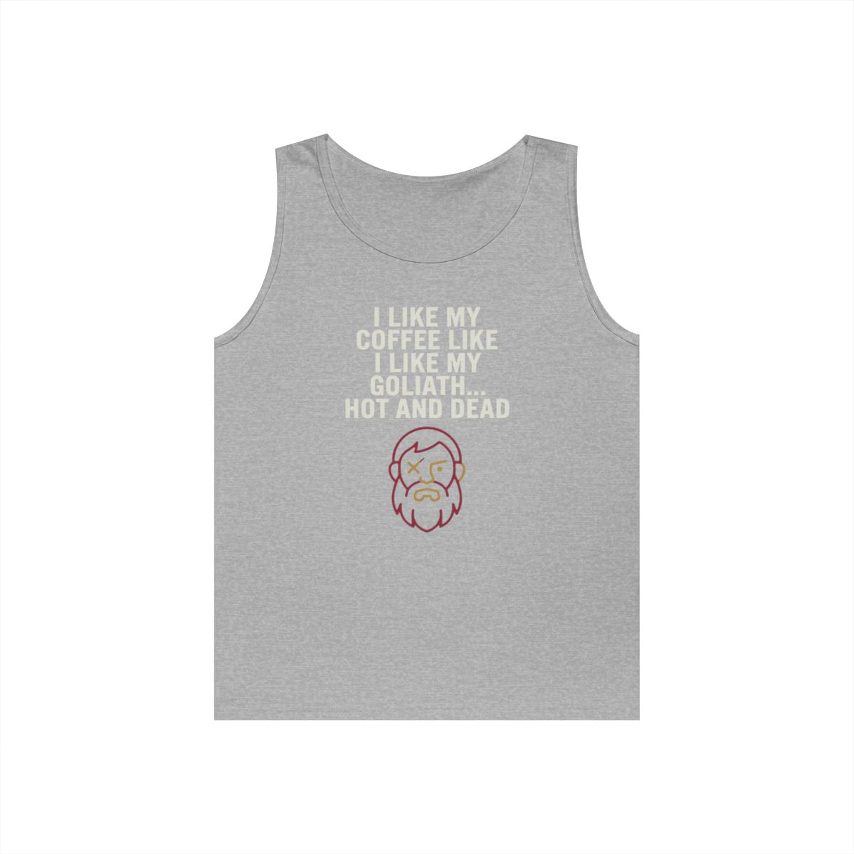 Color: Sport Grey | Good Book Series Coffee Hot and Dead Tank Top