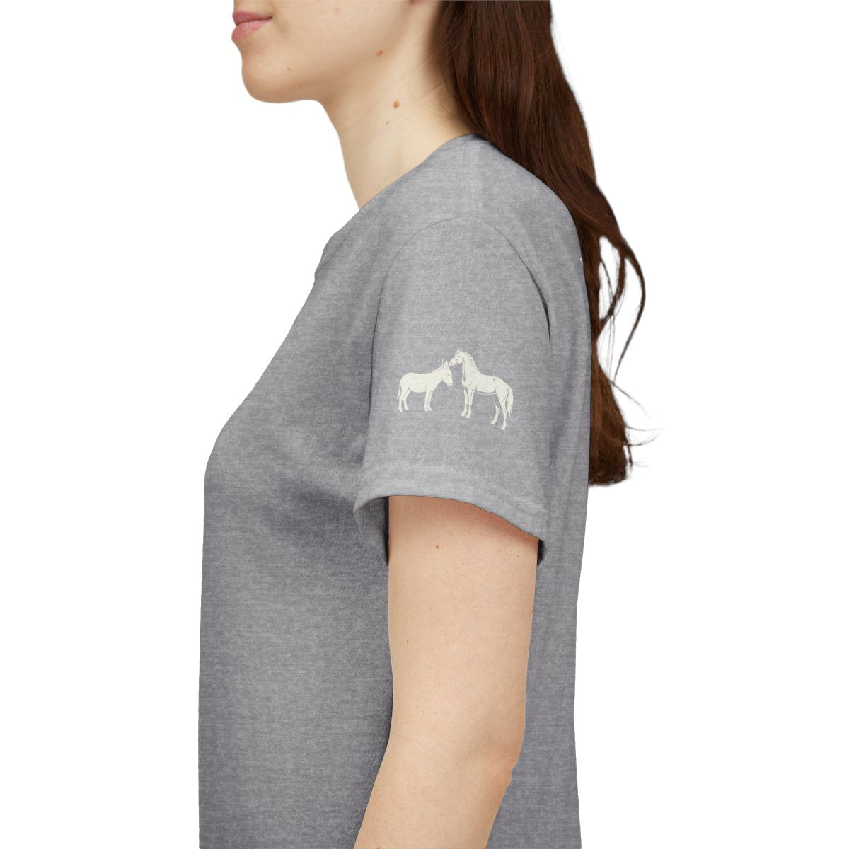Color: Sport Grey | Good Book Series Ezekiel 23 20 Love Language Premium Graphic Tee