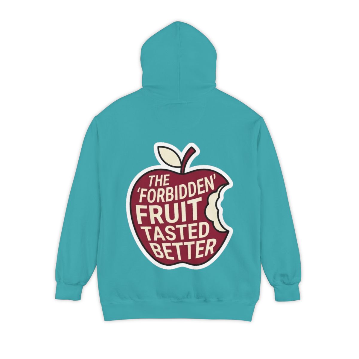 Color: Seafoam | Good Book Series Forbidden Fruit Tasted Better Garment-Dyed Hoodie