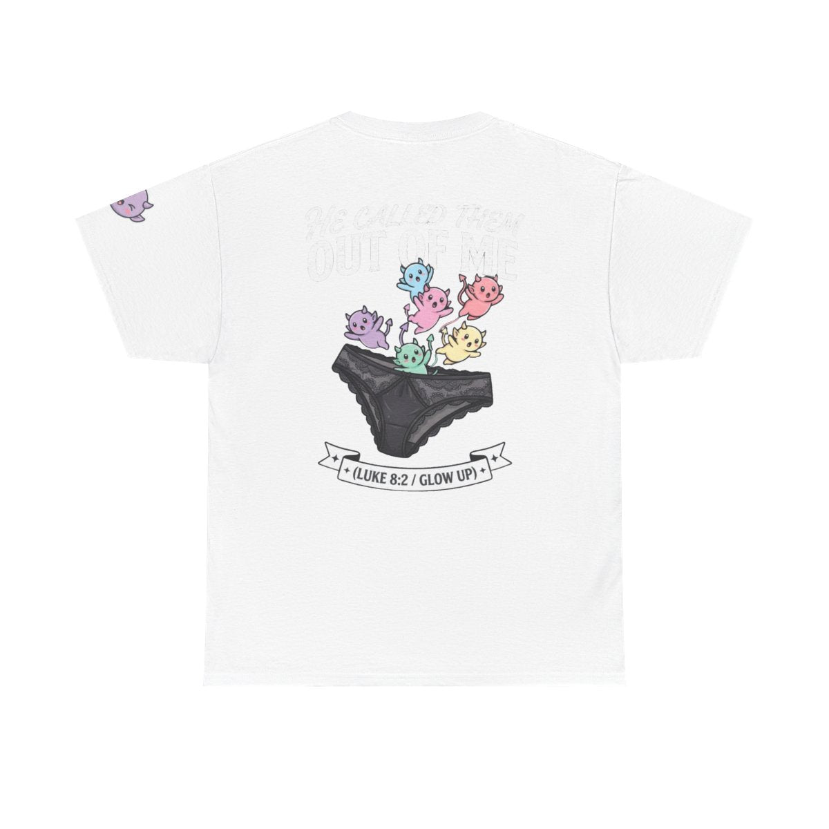 Color: White | Good Book Series He Called Them Out Of Me Premium Graphic Tee