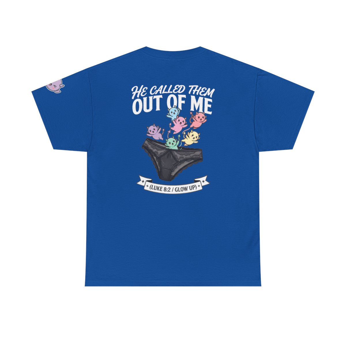 Color: Royal | Good Book Series He Called Them Out Of Me Premium Graphic Tee