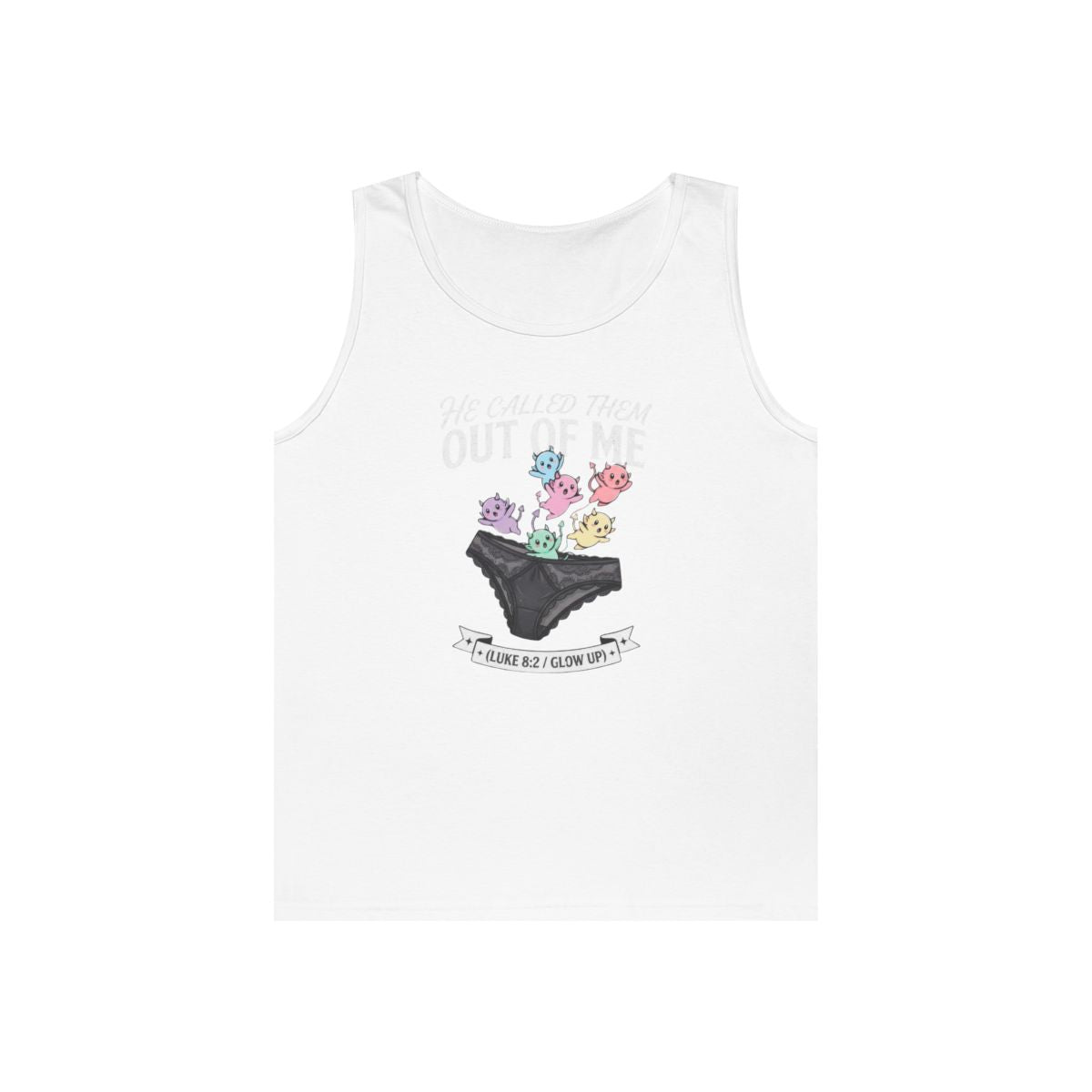 Color: White | Good Book Series He Called Them Out Of Me Tank Top
