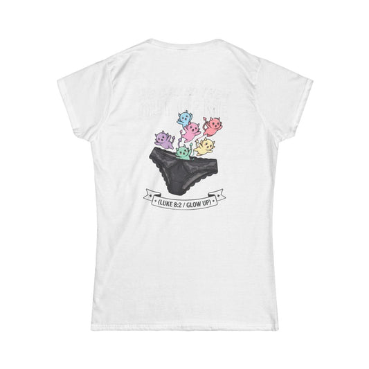 Color: White | Good Book Series He Called Them Out Of Me Women's Tee
