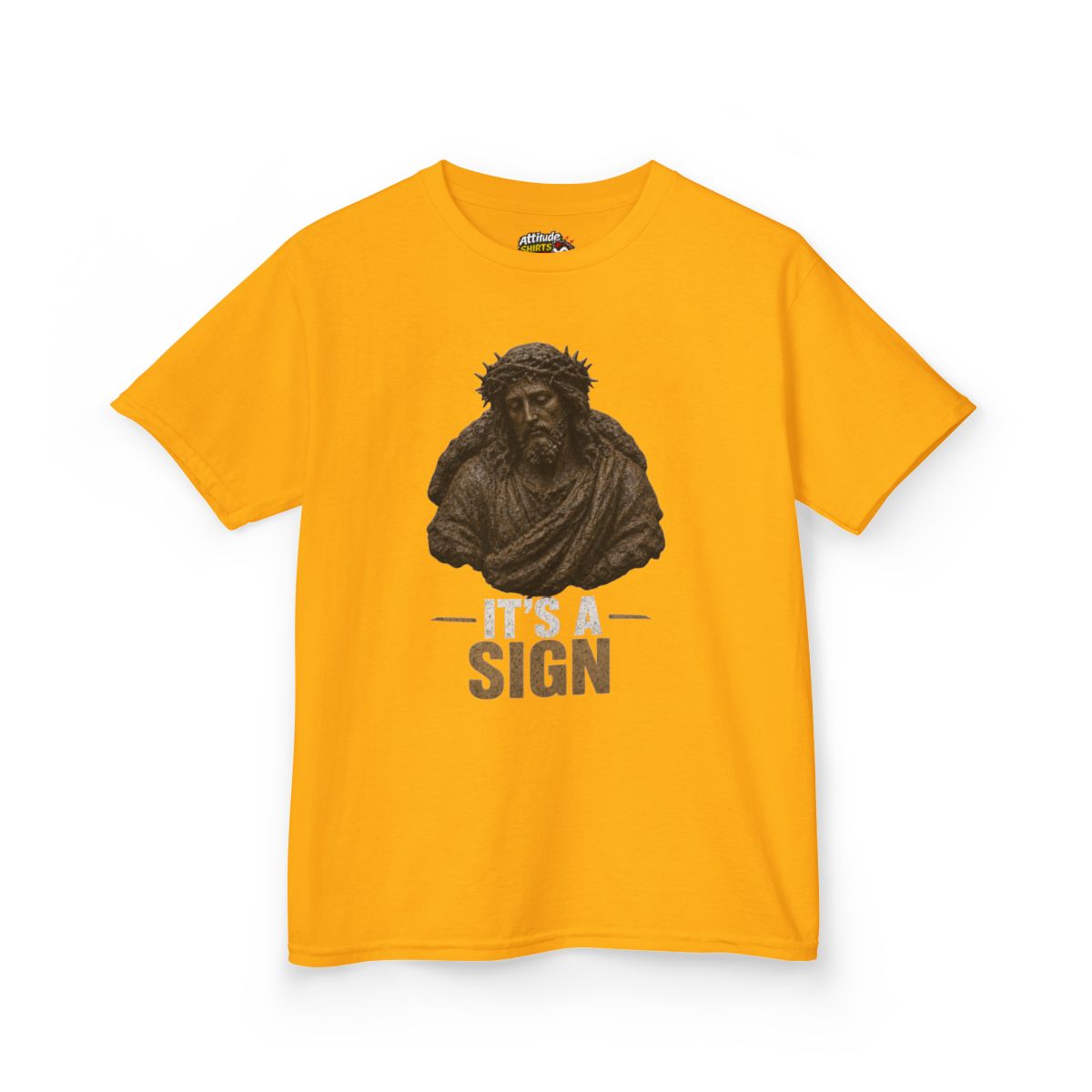 Color: Gold | Good Book Series It's a Sign Kids Tee
