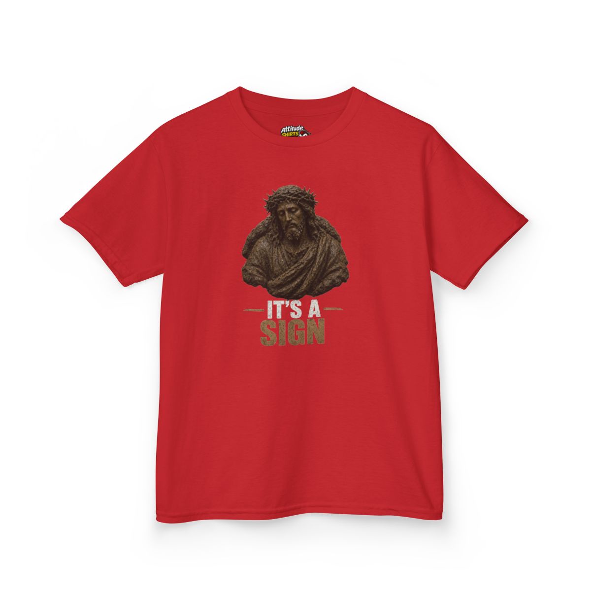 Color: Red | Good Book Series It's a Sign Kids Tee