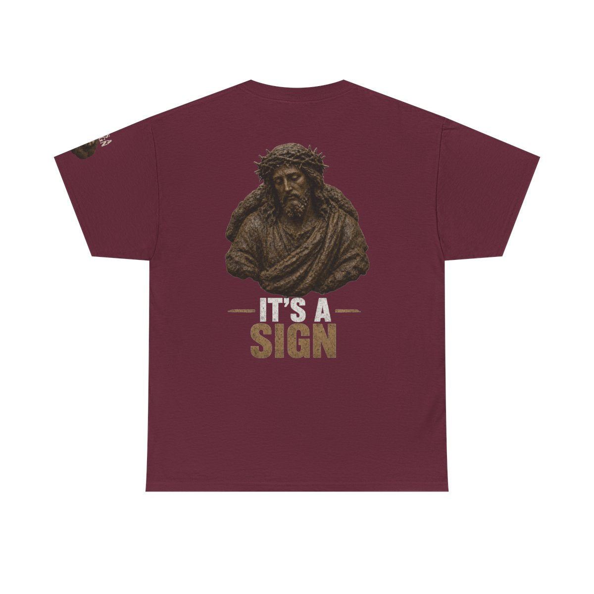 Color: Maroon | Good Book Series It's a Sign Premium Graphic Tee
