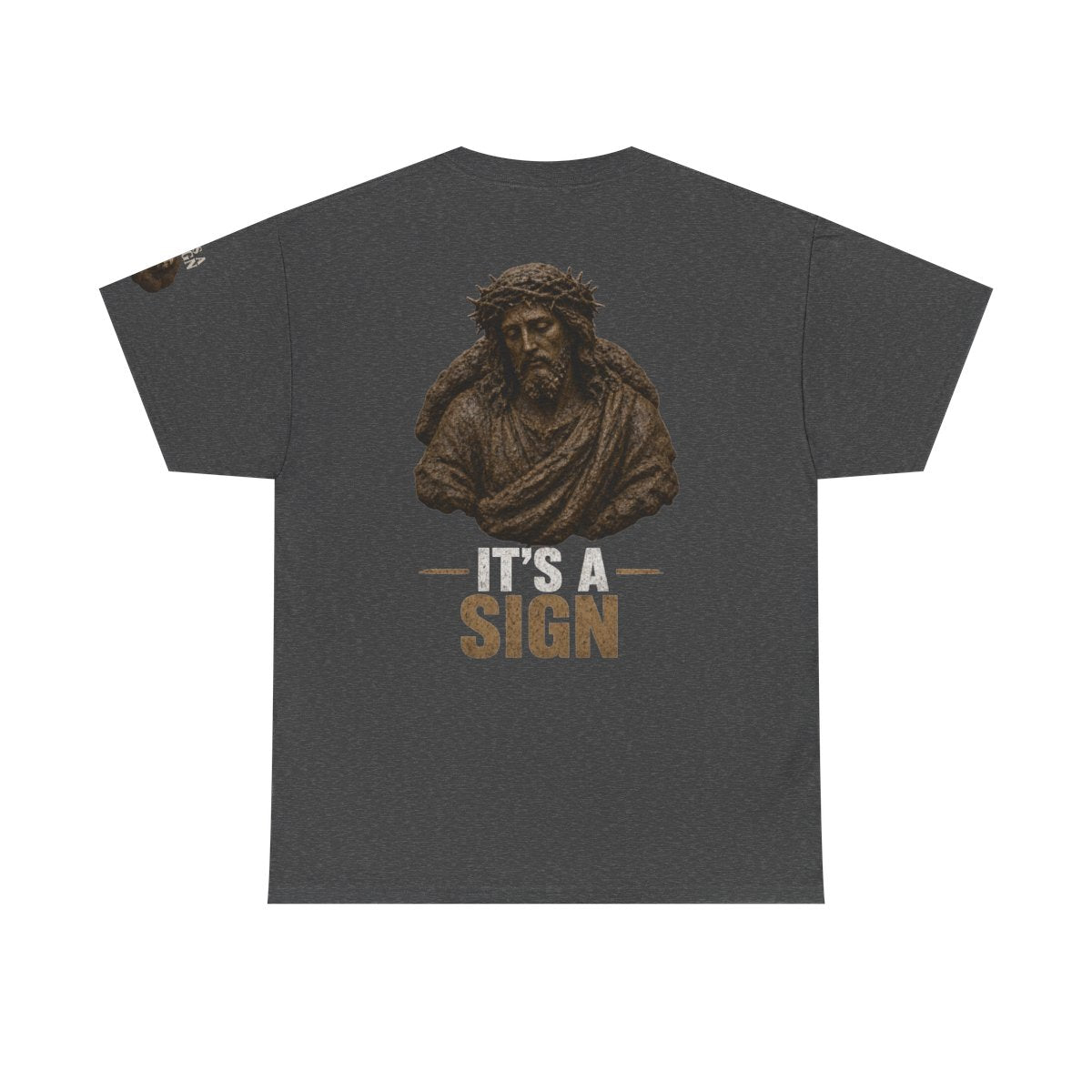 Color: Dark Heather | Good Book Series It's a Sign Premium Graphic Tee