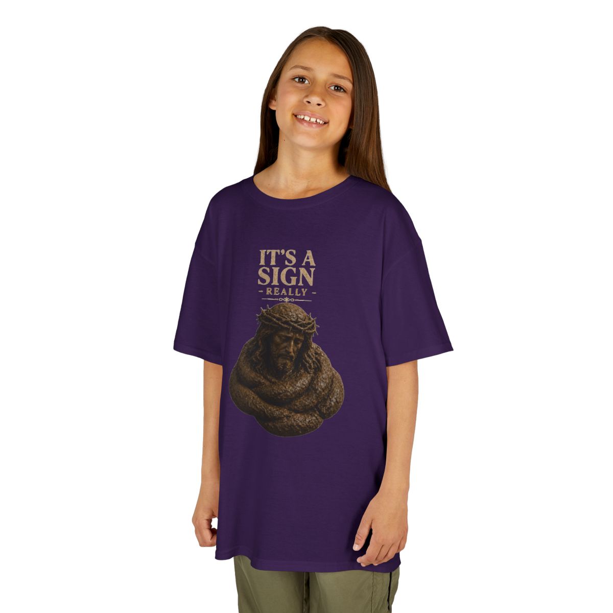 Color: Purple | Good Book Series It's a Sign - Really Kids Tee