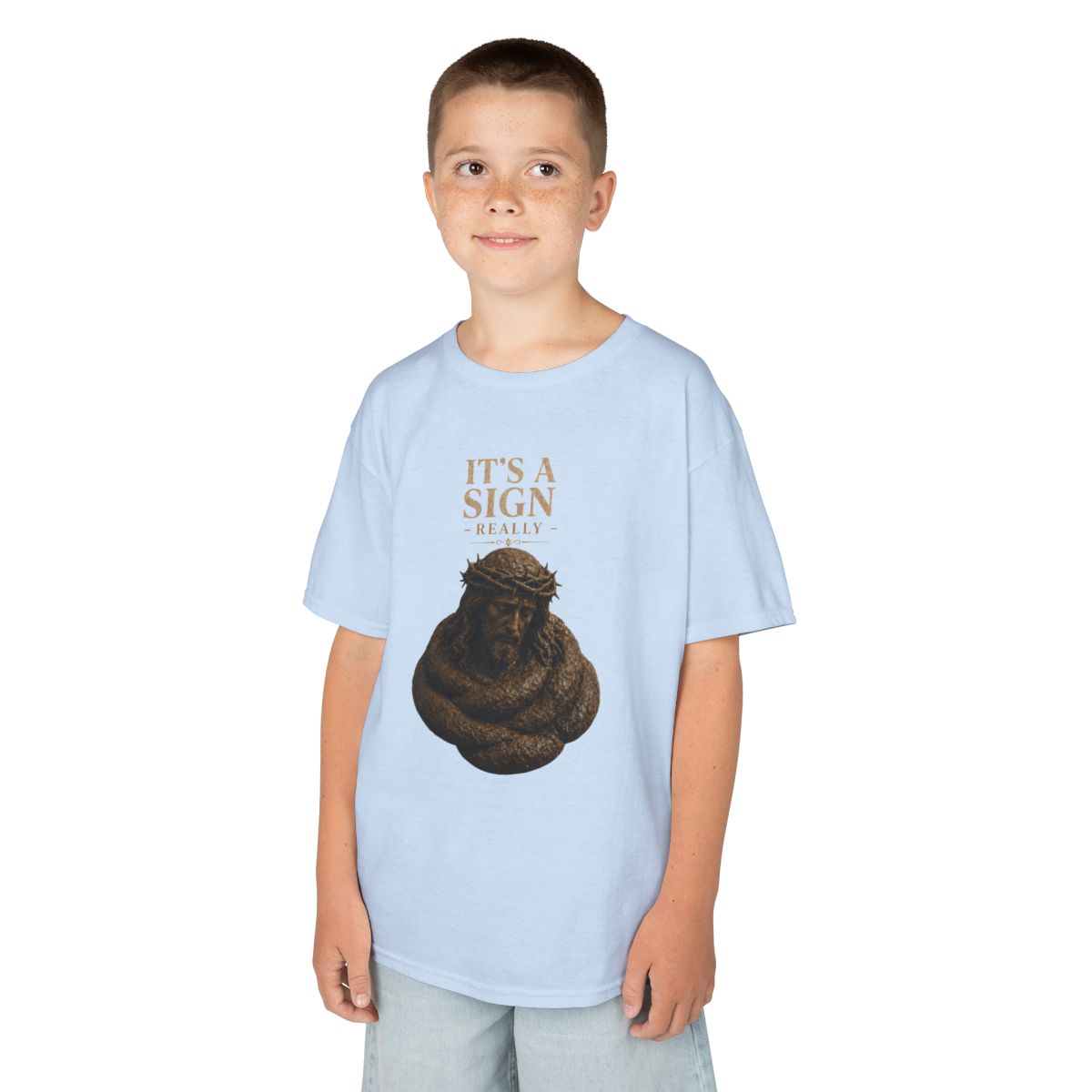 Color: Light Blue | Good Book Series It's a Sign - Really Kids Tee