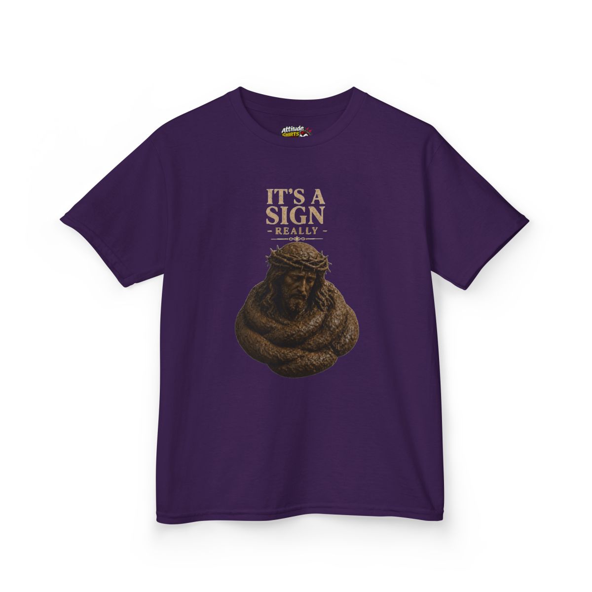 Color: Purple | Good Book Series It's a Sign - Really Kids Tee