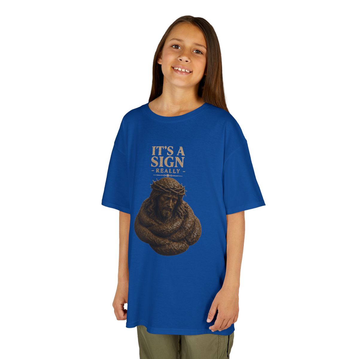 Color: Royal | Good Book Series It's a Sign - Really Kids Tee