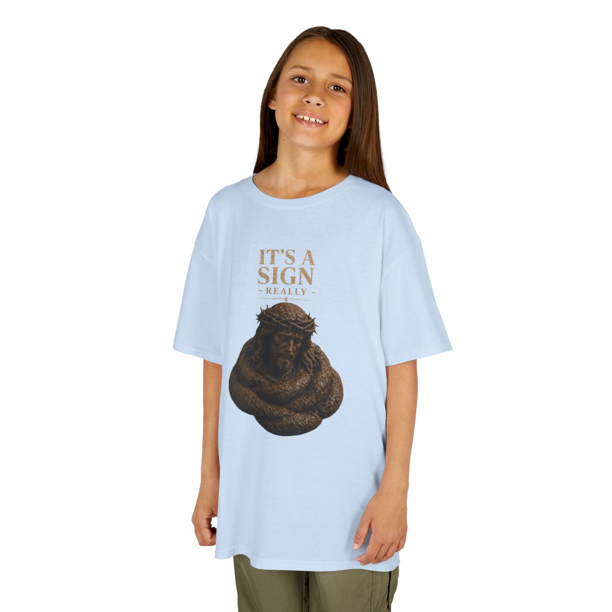 Color: Light Blue | Good Book Series It's a Sign - Really Kids Tee