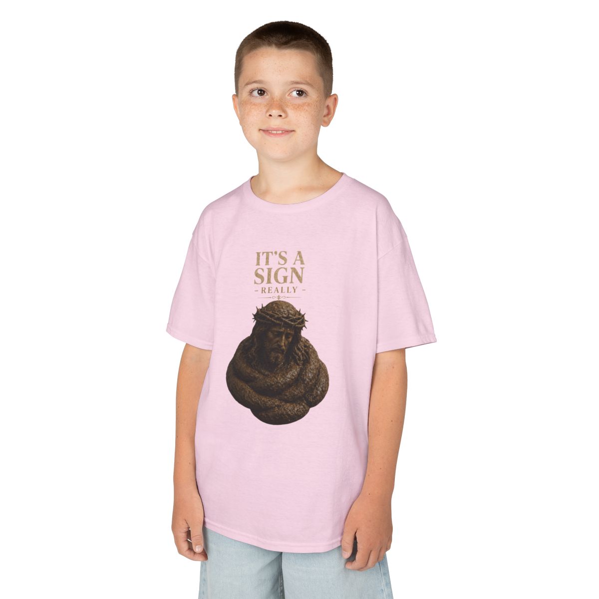 Color: Light Pink | Good Book Series It's a Sign - Really Kids Tee