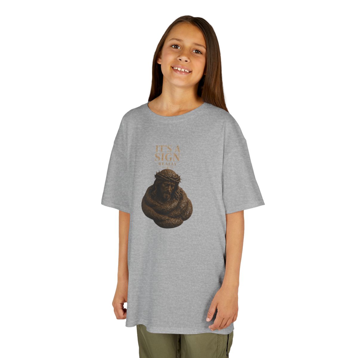 Color: Sport Grey | Good Book Series It's a Sign - Really Kids Tee