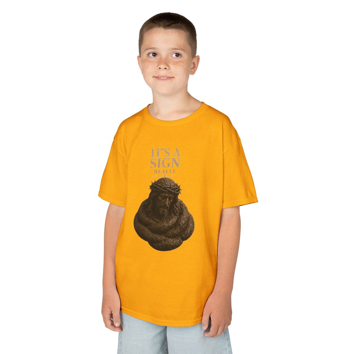 Color: Gold | Good Book Series It's a Sign - Really Kids Tee